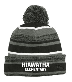Custom Apparel - Screen Printing - Hiawatha Elementary - Beanie - Beanie - Hiawatha Elementary - 14589