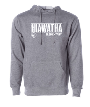 Custom Apparel - Screen Printing - Hiawatha Elementary - Hooded Sweatshirt - Hooded Sweatshirt - Hiawatha Elementary - 14589