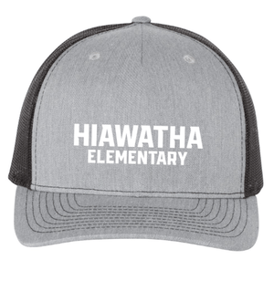 Custom Apparel - Screen Printing - Hiawatha Elementary - Trucker Hat - Hat - Hiawatha Elementary - 14589
