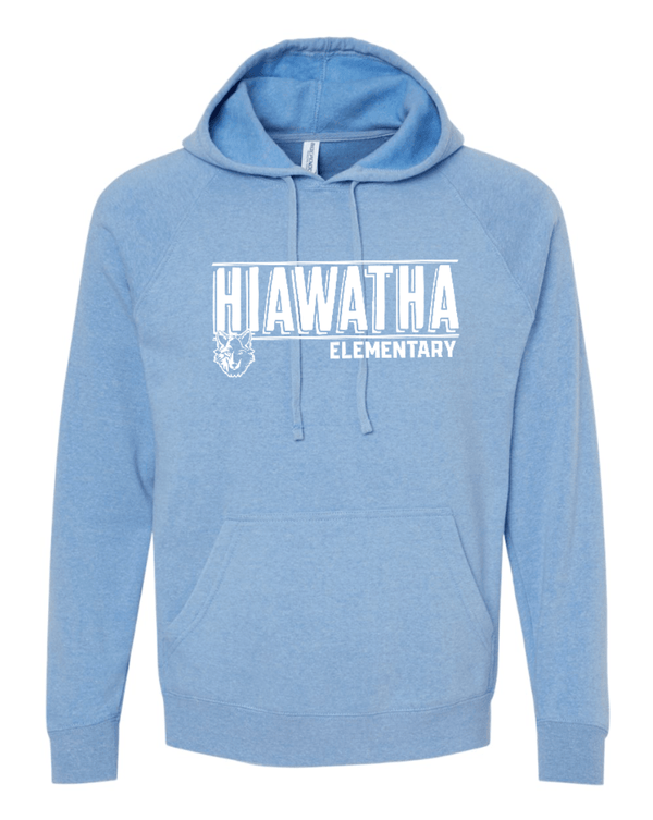 Custom Apparel - Screen Printing - Hiawatha PTO - Adult Unisex Hoodie - Hiawatha Elementary - 15326