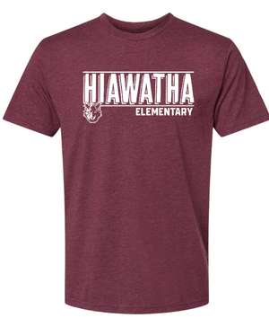 Custom Apparel - Screen Printing - Hiawatha PTO - Unisex T-Shirt - T-shirt - Hiawatha Elementary - 14589