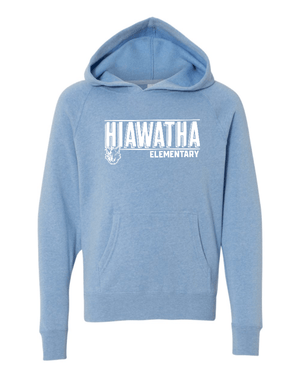 Custom Apparel - Screen Printing - Hiawatha PTO - Youth Hoodie - Hiawatha Elementary - 15326