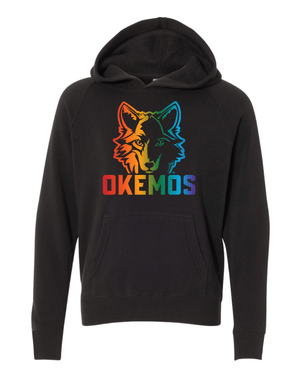 Custom Apparel - Screen Printing - Hiawatha PTO - Youth Rainbow Hoodie - Hiawatha Elementary - 15326