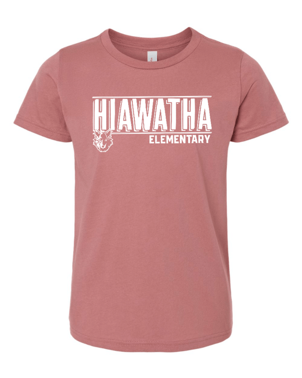 Custom Apparel - Screen Printing - Hiawatha PTO - Youth T-Shirt - Hiawatha Elementary - 15326