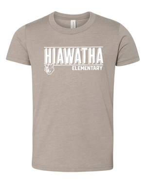 Custom Apparel - Screen Printing - Hiawatha PTO - Youth T-Shirt - Hiawatha Elementary - 15326