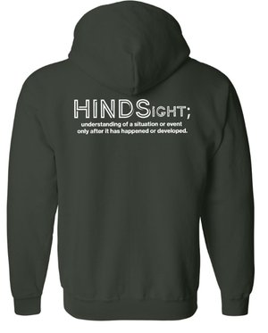 Custom Apparel - Screen Printing - Hindsight Pre - Order - Zip - Up Hoodie - Zip Hoodie - Hindsight Pre - Order - 14551