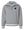 DeWitt Middle School Apparel Quarter Zip Athletic Heather/ Vanilla front view
