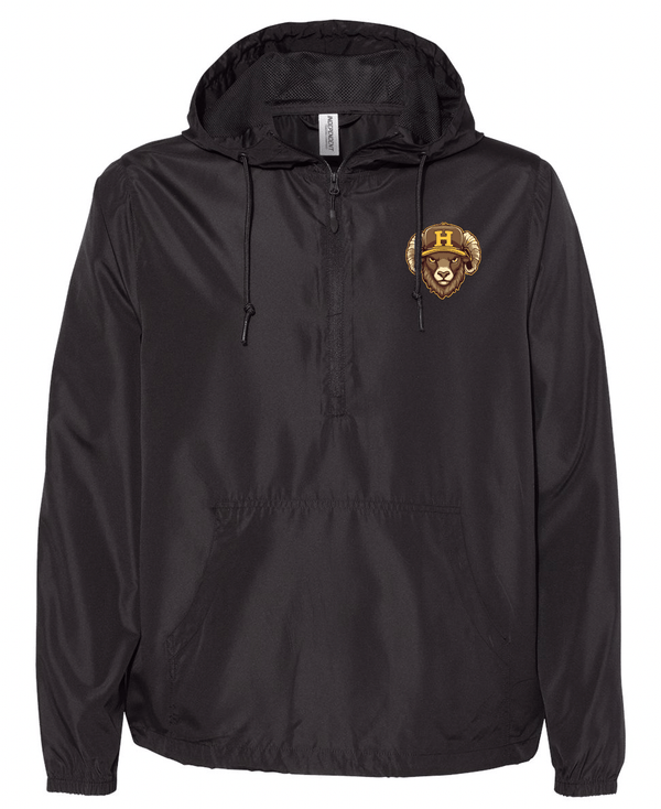 Custom Apparel - Screen Printing - Holt Baseball - 1/4 Zip Lightweight Windbreaker - Holt Baseball - 17510