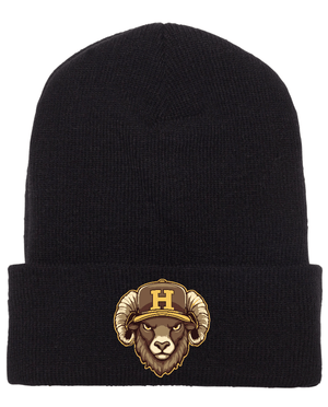 Custom Apparel - Screen Printing - Holt Baseball - Cuffed Knit Beanie - Holt Baseball - 17510