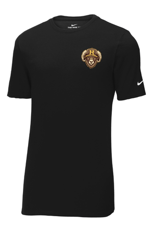 Custom Apparel - Screen Printing - Holt Baseball - Nike DriFIT Tee (Black / Grey) - Holt Baseball - 17510