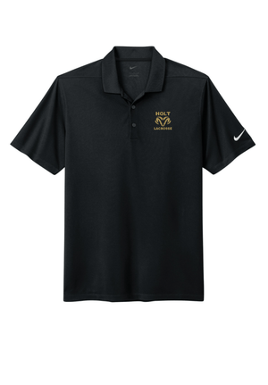 Custom Apparel - Screen Printing - Holt Lacrosse - Adult Dri - Fit Nike Polo - Holt Lacrosse Winter - 14981
