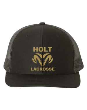 Custom Apparel - Screen Printing - Holt Lacrosse - Snapback Trucker Hat - Holt Lacrosse Winter - 14981