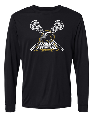 Custom Apparel - Screen Printing - Holt Lacrosse - Unisex Performance Long Sleeve Tee - Holt Lacrosse Winter - 14981
