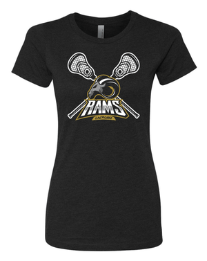 Custom Apparel - Screen Printing - Holt Lacrosse - Women's CVC T-Shirt - Holt Lacrosse Winter - 14981