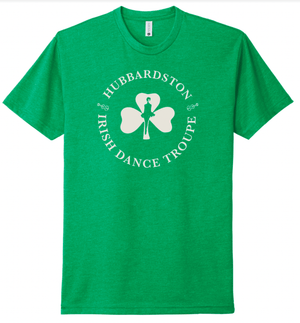 Custom Apparel - Screen Printing - Hubbardston Dance Fall 2023 - Adult Unisex Green T-Shirt - Hubbardston Dance Fall 2023 - 14783