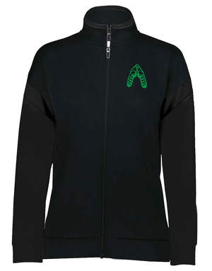 Custom Apparel - Screen Printing - Hubbardston Dance Fall 2023 - Adult Women's Holloway Full - Zip Jacket - Zip - Hubbardston Dance Fall 2023 - 14783