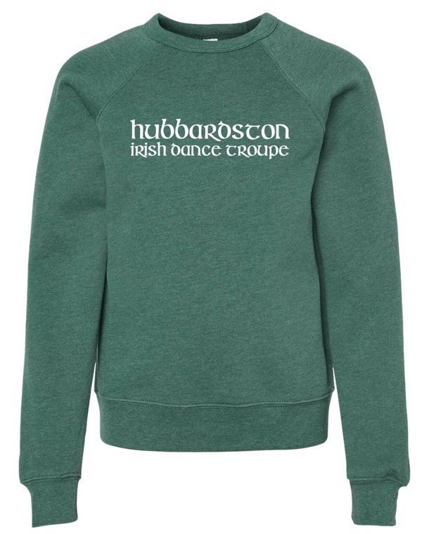 Custom Apparel - Screen Printing - Hubbardston Irish Dance - Youth Crewneck Sweatshirt - Hubbardston Irish Dance Troupe - 15812