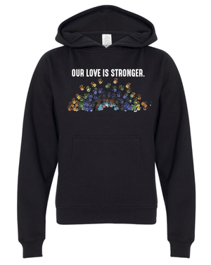 Custom Printed Apparel | IBYR - Youth Hooded Sweatshirt - IBYR - 18074