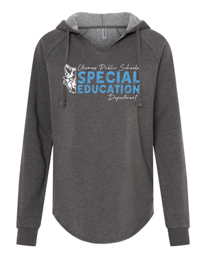 Okemos Special Education Apparel Hoodie Shadow front view