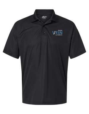 Custom Printed Apparel | Indy Veins - Men's Performance Polo *Black / Navy* - Indy Veins OD