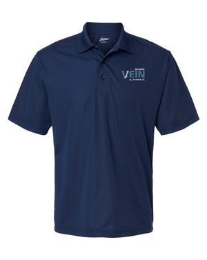 Custom Printed Apparel | Indy Veins - Men's Performance Polo *Black / Navy* - Indy Veins OD