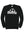 Community Education Apparel Crewneck Jet Black front view