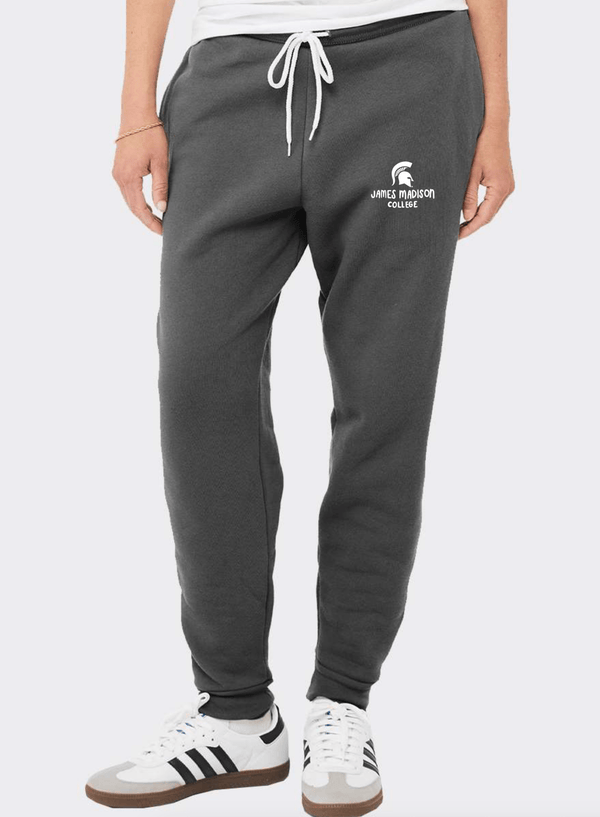 Custom Apparel - Screen Printing - James Madison - Unisex Adult Joggers - Asphalt - Joggers - James Madison College - 15033