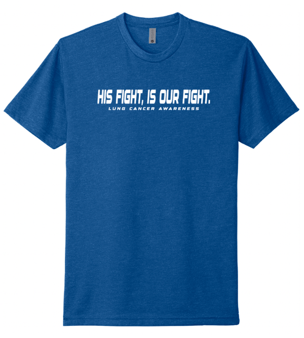 Custom Apparel - Screen Printing - JDP Fundraiser - Adult Unisex Blue T-Shirt - T-Shirt - JDP Fundraiser - 16327