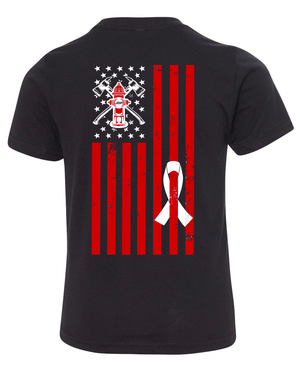 Custom Apparel - Screen Printing - JDP Fundraiser - Youth Unisex Black T-Shirt - T-Shirt - JDP Fundraiser - 16327