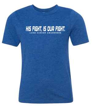 Custom Apparel - Screen Printing - JDP Fundraiser - Youth Unisex Blue T-Shirt - T-Shirt - JDP Fundraiser - 16327