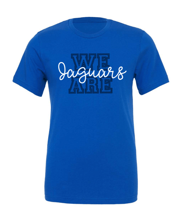 Custom Apparel - Screen Printing - Jefferson Elementary - Adult Unisex T-Shirt (We Are Jaguars) - Jefferson Elementary - 16192