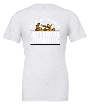 Custom Printed Apparel | Jefferson Elementary Fall 2025 - Adult T-Shirt (Royal/Ash) - Jefferson Elementary Fall 2025 - 18430