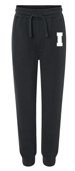 Custom Printed Apparel | Jefferson Elementary Fall 2025 - Black Youth Sweatpants - Jefferson Elementary Fall 2025 - 18430