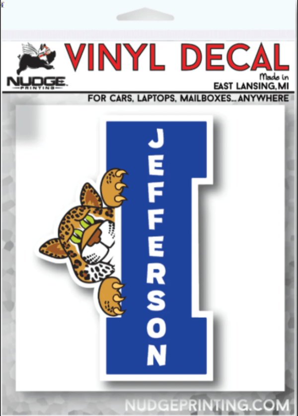 Custom Printed Apparel | Jefferson Elementary Fall 2025 - Car Decal 2 - Jefferson Elementary Fall 2025 - 18430