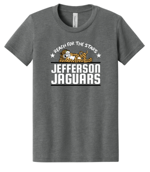 Custom Printed Apparel | Jefferson Elementary Fall 2025 - Deep Heather Youth T-Shirt - Jefferson Elementary Fall 2025 - 18430