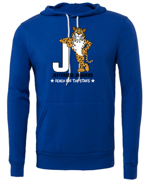 Custom Printed Apparel | Jefferson Elementary Fall 2025 - Royal Adult Hoodie Sweatshirt - Jefferson Elementary Fall 2025 - 18430