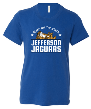 Custom Printed Apparel | Jefferson Elementary Fall 2025 - Royal Youth T-Shirt - Jefferson Elementary Fall 2025 - 18430