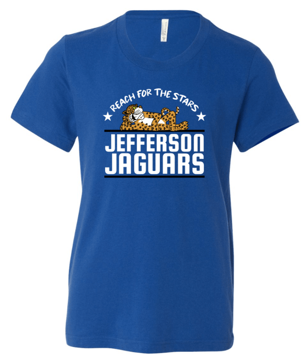 Custom Printed Apparel | Jefferson Elementary Fall 2025 - Royal Youth T-Shirt - Jefferson Elementary Fall 2025 - 18430