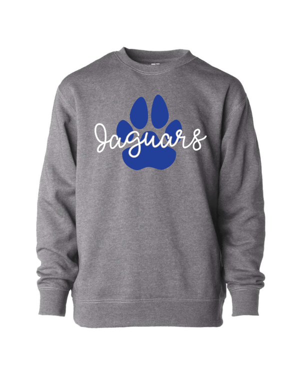 Custom Apparel - Screen Printing - Jefferson Elementary - Youth Crewneck Sweatshirt - Jefferson Elementary - 16192