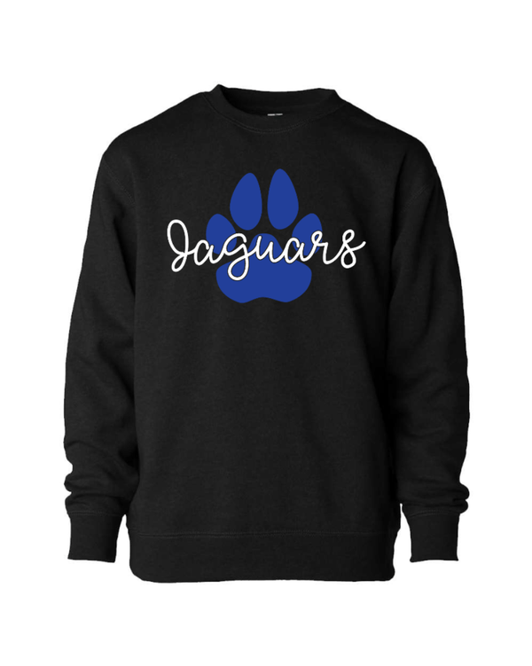 Custom Apparel - Screen Printing - Jefferson Elementary - Youth Crewneck Sweatshirt - Jefferson Elementary - 16192