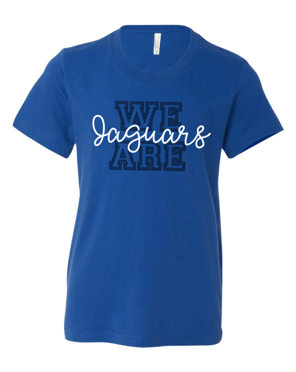 Custom Apparel - Screen Printing - Jefferson Elementary - Youth T-Shirt (We Are Jaguars) - Jefferson Elementary - 16192