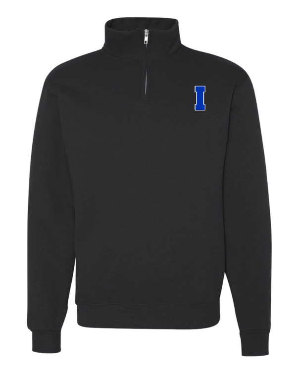 Custom Apparel - Screen Printing - Jefferson - Unisex 1/4 Zip Sweatshirt - Jefferson - 15069