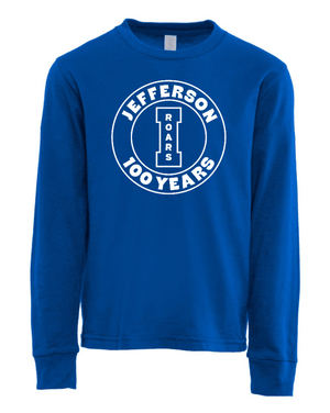 Custom Apparel - Screen Printing - Jefferson - Youth Long Sleeve T-Shirt - Jefferson - 15069