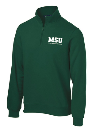 Custom Printed Apparel | JMC Pop - Up Shop - Forest Green Quarter Zip - JMC Fall 2025 - 18335