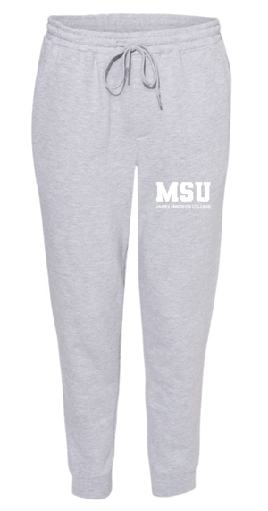 Custom Printed Apparel | JMC Pop - Up Shop - Grey Heather Fleece Sweatpants - JMC Fall 2025 - 18335