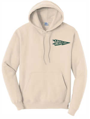 Custom Printed Apparel | JMC Pop - Up Shop - Natural Fleece Hooded Sweatshirt - JMC Fall 2025 - 18335