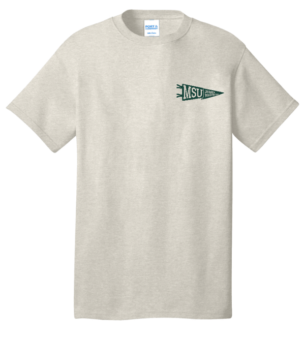 Custom Printed Apparel | JMC Pop - Up Shop - Oatmeal Heather Cotton Tee - JMC Fall 2025 - 18335