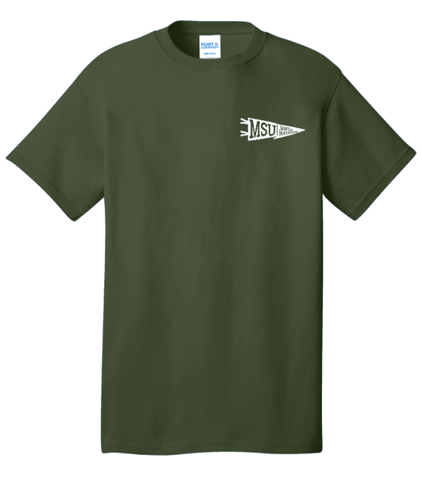 Custom Printed Apparel | JMC Pop - Up Shop - Olive Cotton Tee - JMC Fall 2025 - 18335
