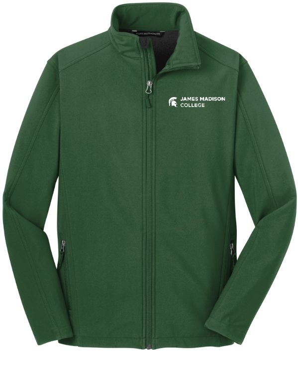 Custom Apparel - Screen Printing - JMC Spring - Soft Shell Jacket (Black / Forest Green) - JMC Spring - 17456