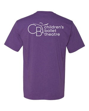 Children's Ballet Theatre T-Shirt Purple Rush back view